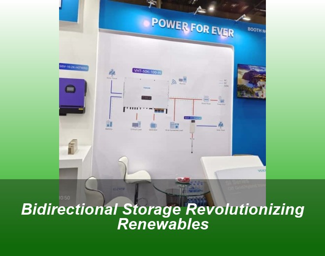 Bidirectional Storage Revolutionizing Renewables
