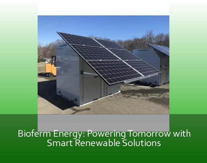 Bioferm Energy: Powering Tomorrow with Smart Renewable Solutions