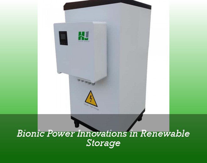 Bionic Power Innovations in Renewable Storage
