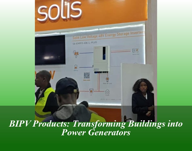 BIPV Products: Transforming Buildings into Power Generators