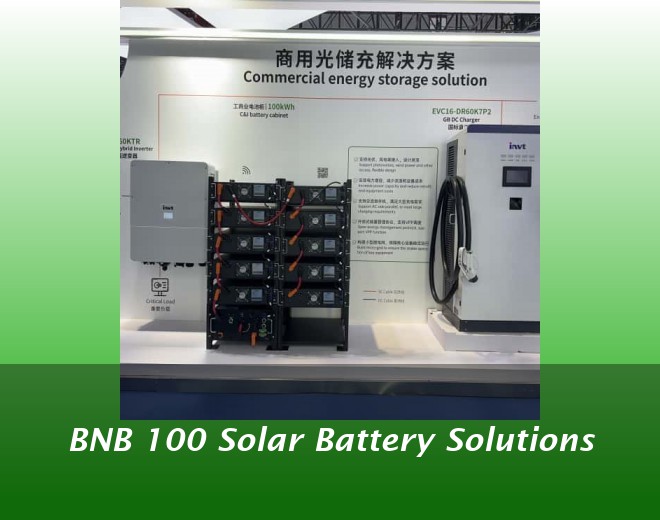 BNB 100 Solar Battery Solutions
