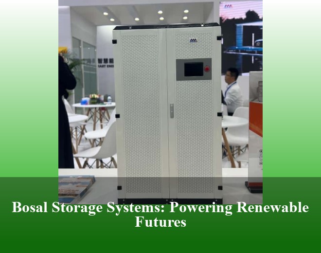 Bosal Storage Systems: Powering Renewable Futures