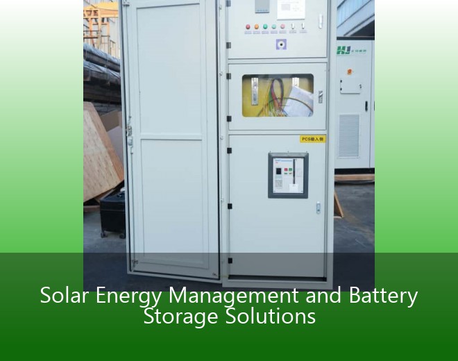 Solar Energy Management and Battery Storage Solutions