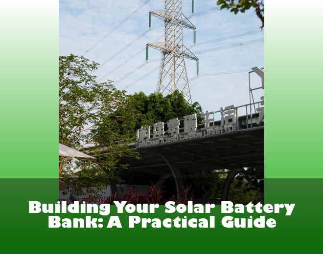 Building Your Solar Battery Bank: A Practical Guide