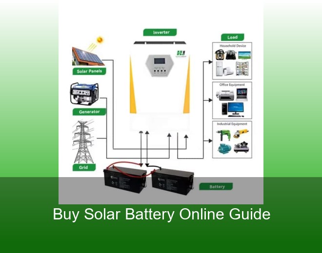 Buy Solar Battery Online Guide