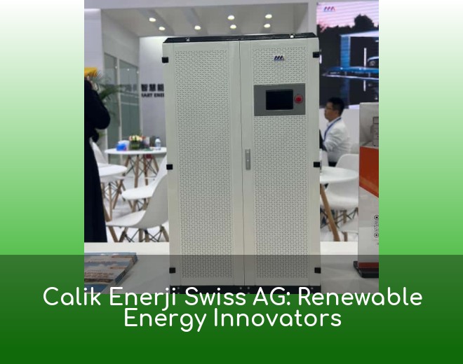 Calik Enerji Swiss AG: Renewable Energy Innovators