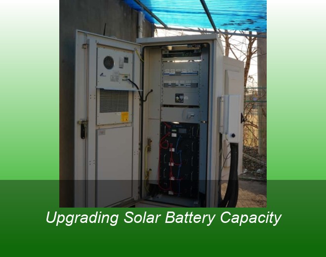 Upgrading Solar Battery Capacity