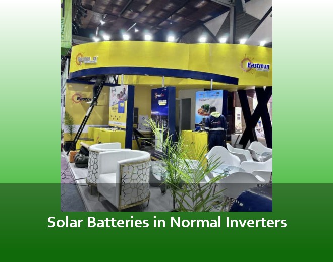 Solar Batteries in Normal Inverters