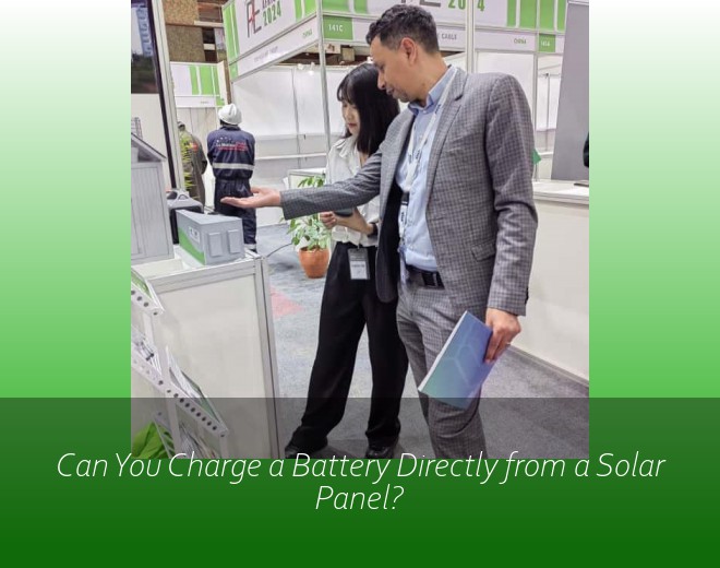 Can You Charge a Battery Directly from a Solar Panel?
