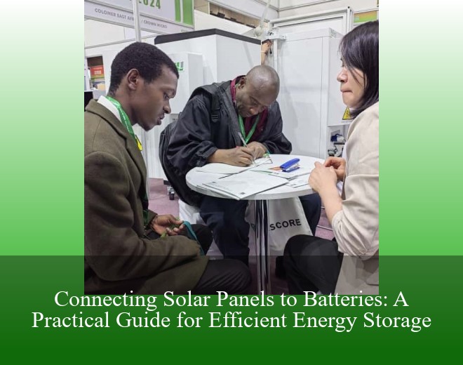 Connecting Solar Panels to Batteries: A Practical Guide for Efficient Energy Storage
