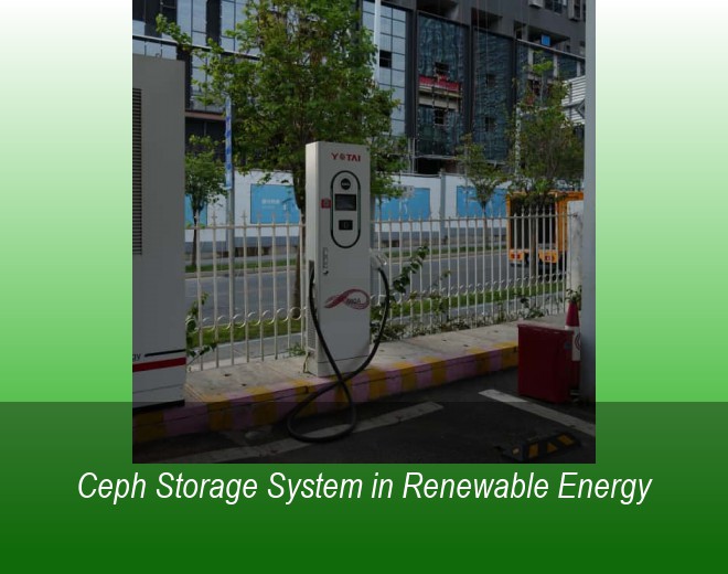 Ceph Storage System in Renewable Energy