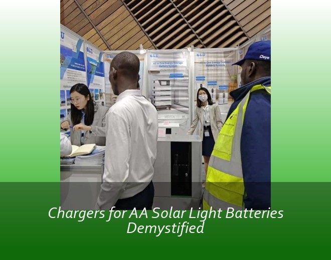Chargers for AA Solar Light Batteries Demystified