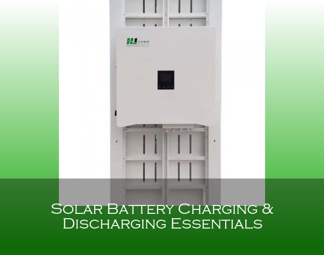Solar Battery Charging & Discharging Essentials