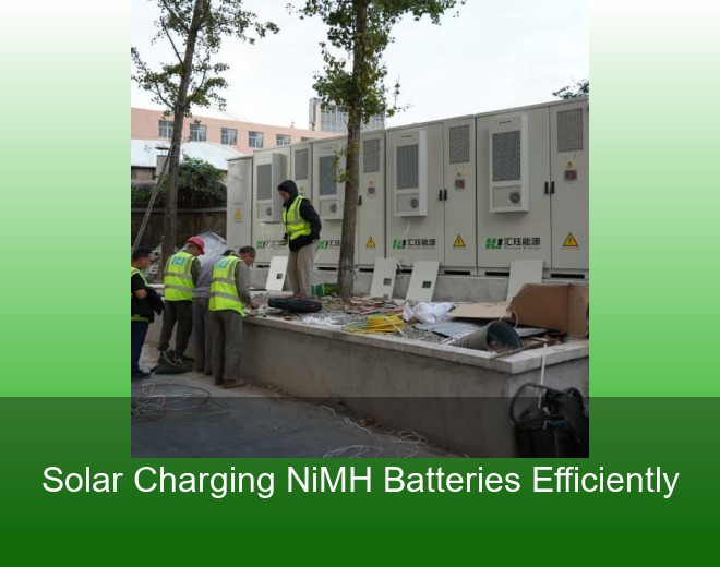 Solar Charging NiMH Batteries Efficiently