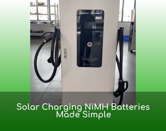 Solar Charging NiMH Batteries Made Simple