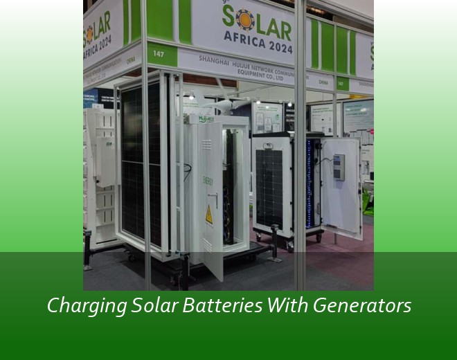 Charging Solar Batteries With Generators