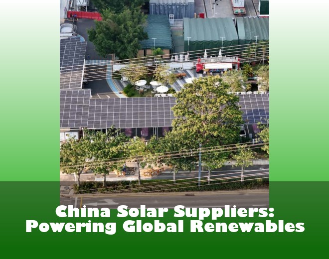 China Solar Suppliers: Powering Global Renewables