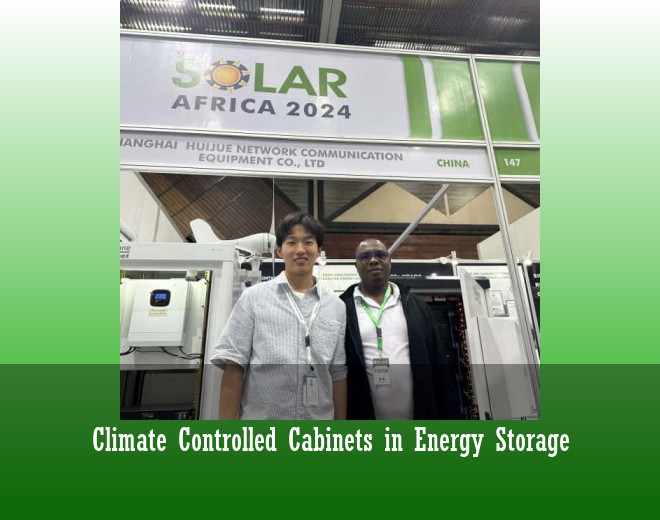 Climate Controlled Cabinets in Energy Storage