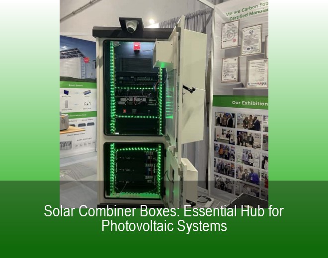 Solar Combiner Boxes: Essential Hub for Photovoltaic Systems