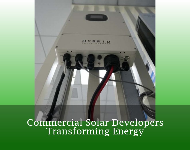 Commercial Solar Developers Transforming Energy
