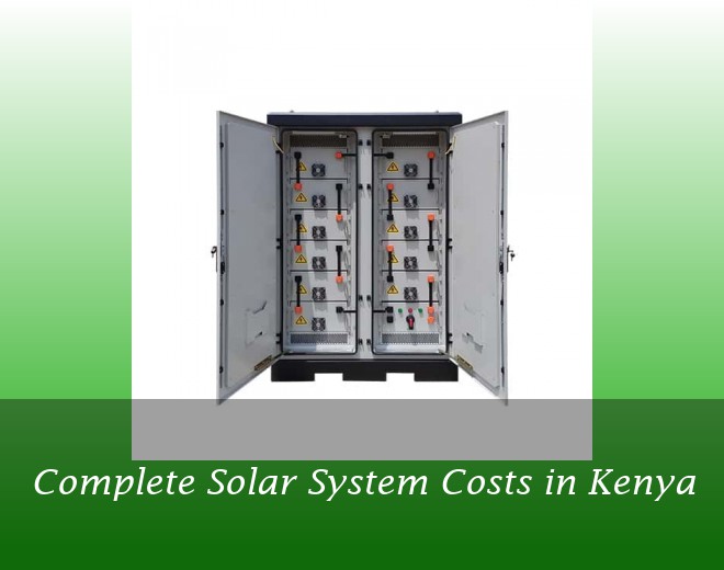 Complete Solar System Costs in Kenya