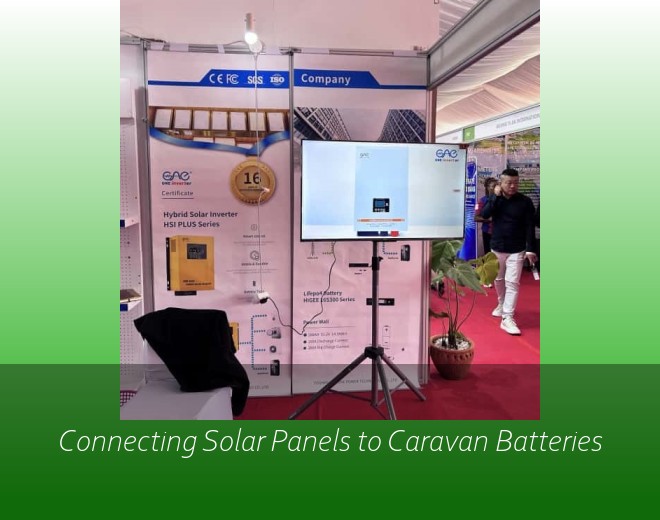 Connecting Solar Panels to Caravan Batteries