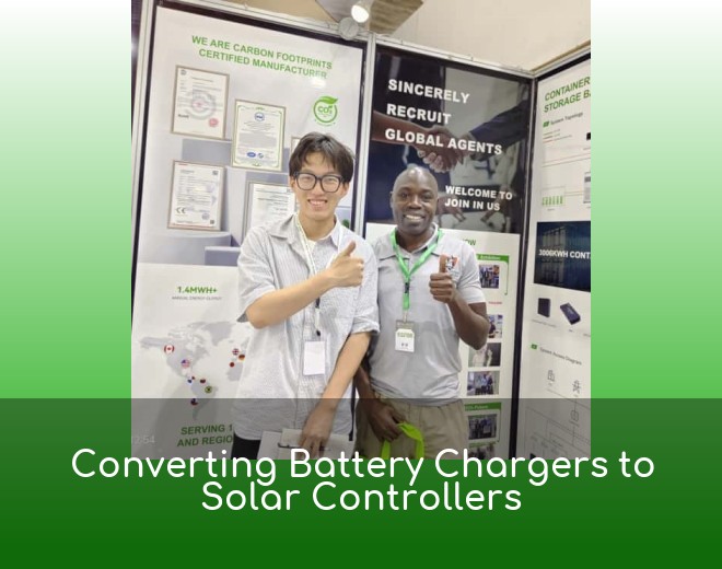 Converting Battery Chargers to Solar Controllers