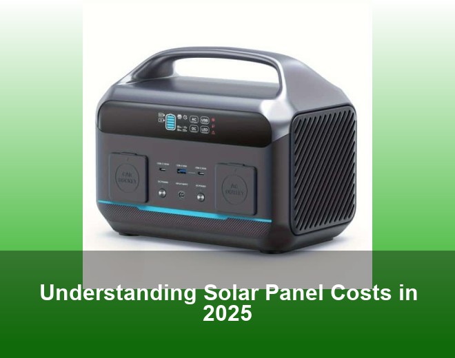 Understanding Solar Panel Costs in 2025
