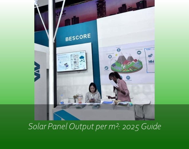 Solar Panel Output per m²: 2025 Guide