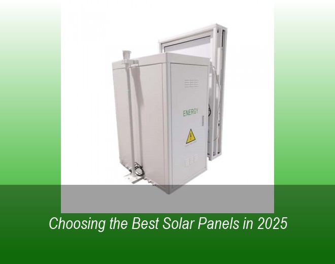 Choosing the Best Solar Panels in 2025