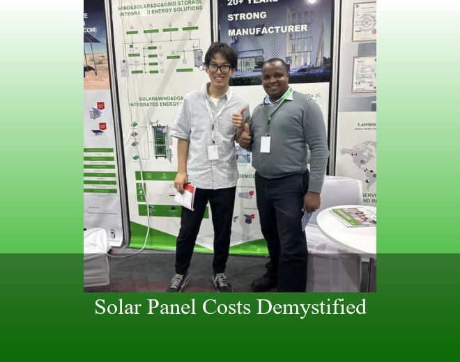 Solar Panel Costs Demystified