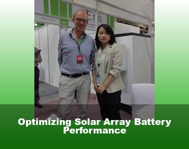 Optimizing Solar Array Battery Performance
