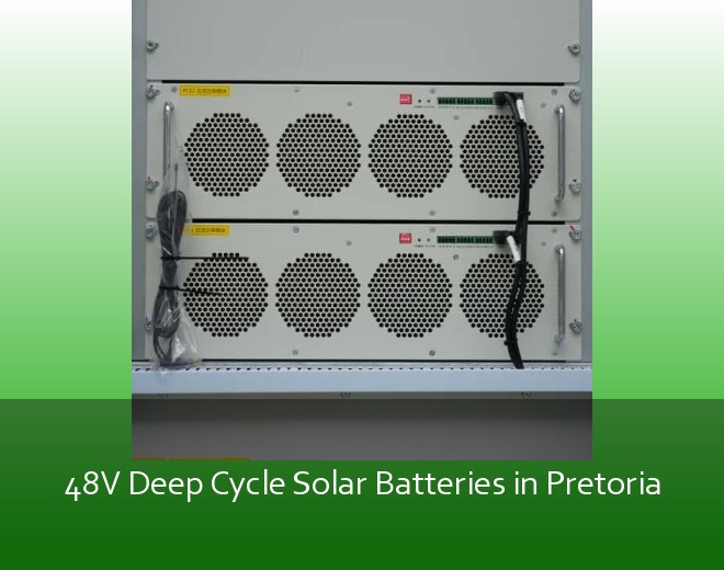 48V Deep Cycle Solar Batteries in Pretoria