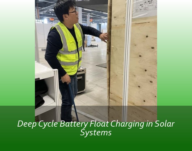 Deep Cycle Battery Float Charging in Solar Systems