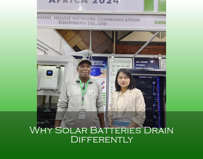 Why Solar Batteries Drain Differently