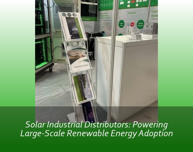 Solar Industrial Distributors: Powering Large-Scale Renewable Energy Adoption