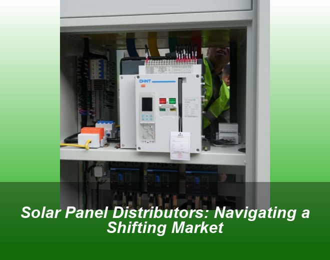 Solar Panel Distributors: Navigating a Shifting Market