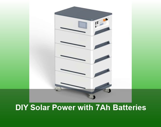 DIY Solar Power with 7Ah Batteries