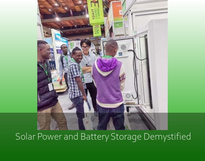 Solar Power and Battery Storage Demystified