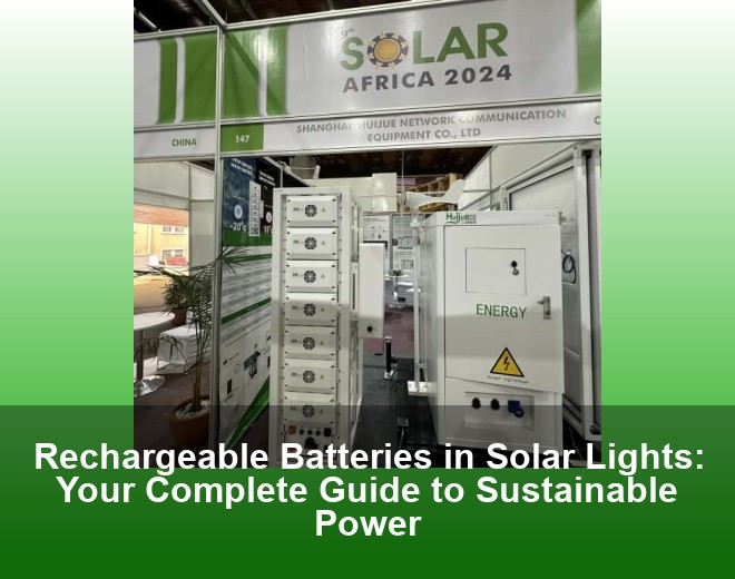 Rechargeable Batteries in Solar Lights: Your Complete Guide to Sustainable Power