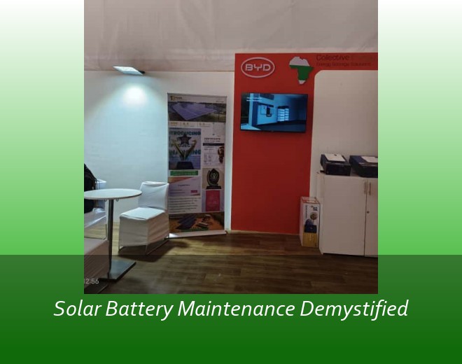 Solar Battery Maintenance Demystified