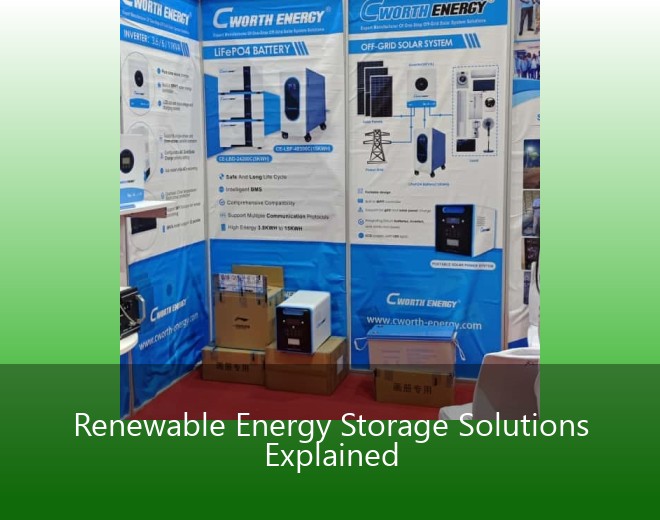 Renewable Energy Storage Solutions Explained