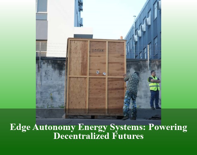 Edge Autonomy Energy Systems: Powering Decentralized Futures