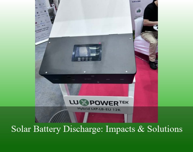 Solar Battery Discharge: Impacts & Solutions