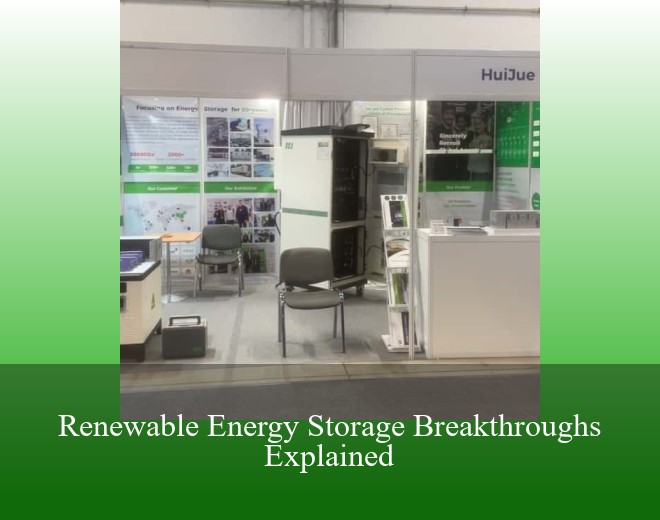 Renewable Energy Storage Breakthroughs Explained
