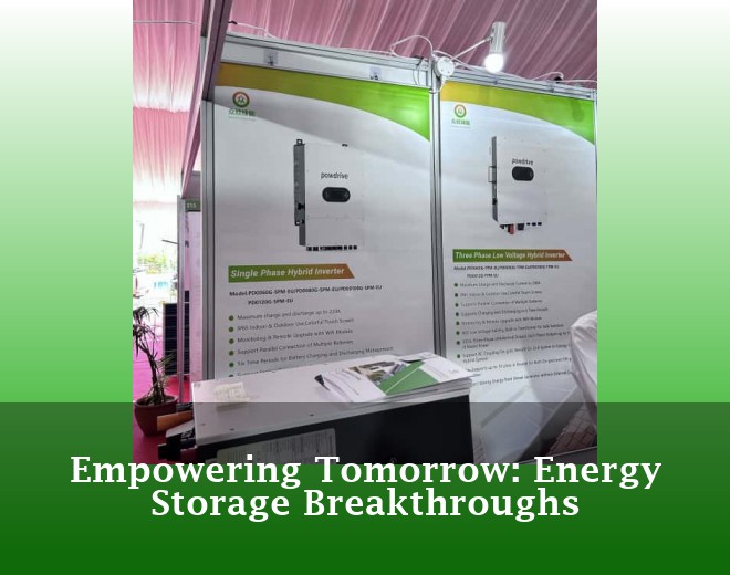 Empowering Tomorrow: Energy Storage Breakthroughs