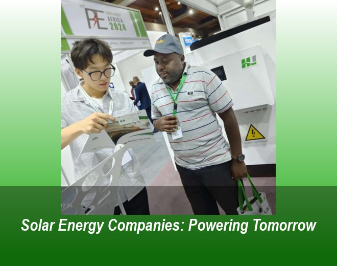 Solar Energy Companies: Powering Tomorrow
