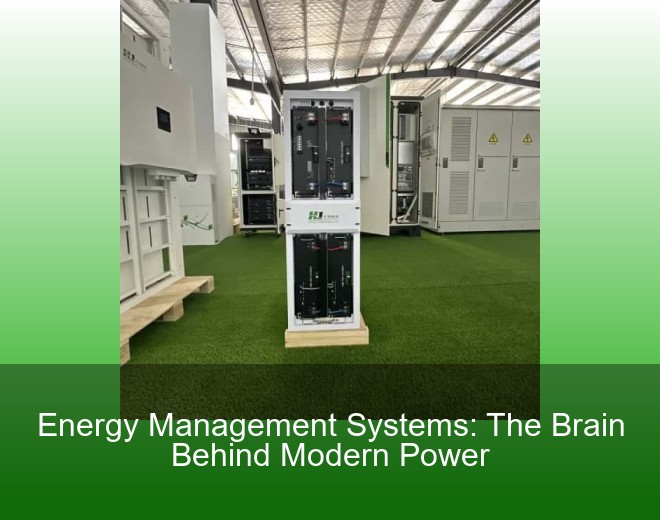 Energy Management Systems: The Brain Behind Modern Power