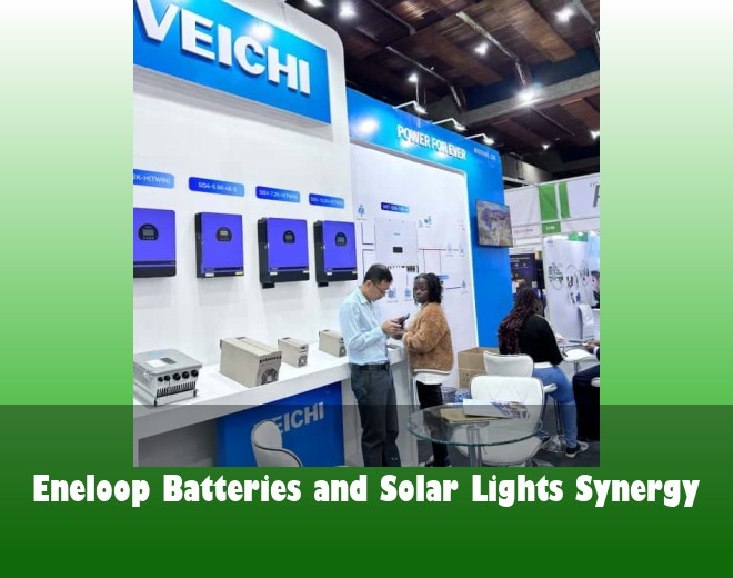 Eneloop Batteries and Solar Lights Synergy