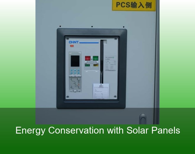 Energy Conservation with Solar Panels